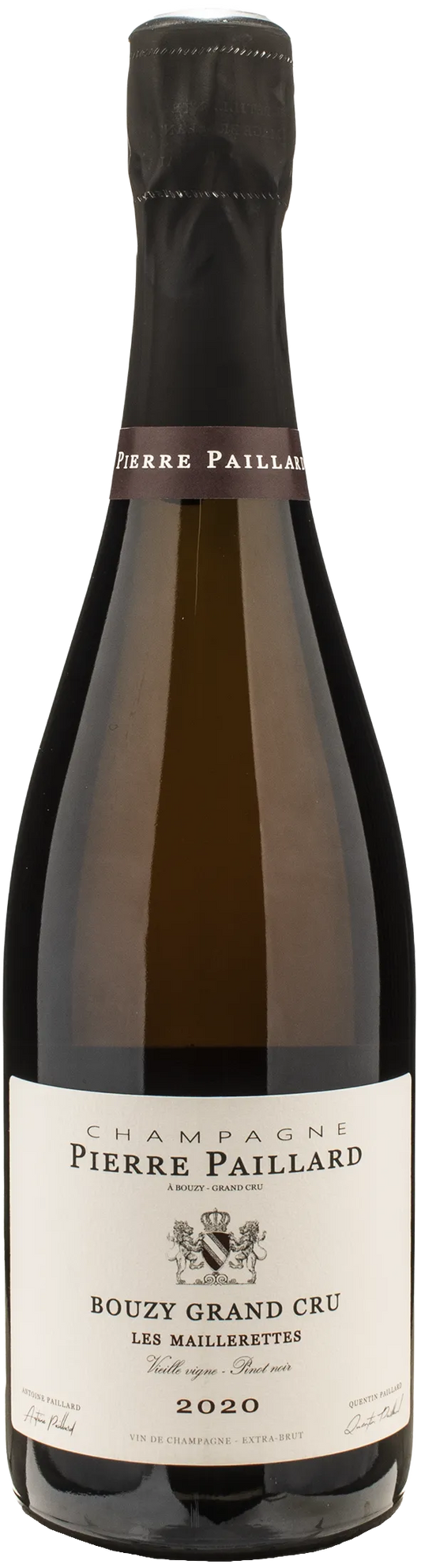 Pierre Paillard Champagne Grand Cru Pinot noir Les Maillerettes Bouzy Extra Brut 2020
