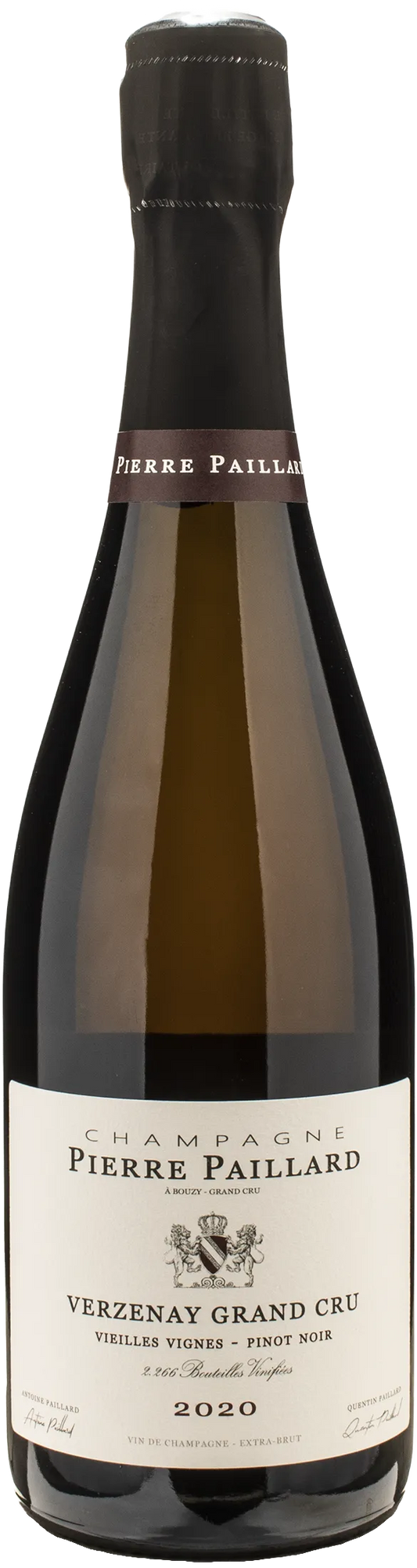 Pierre Paillard Champagne Grand Cru Verzenay Vieilles Vignes Pinot Noir Extra Brut 2020