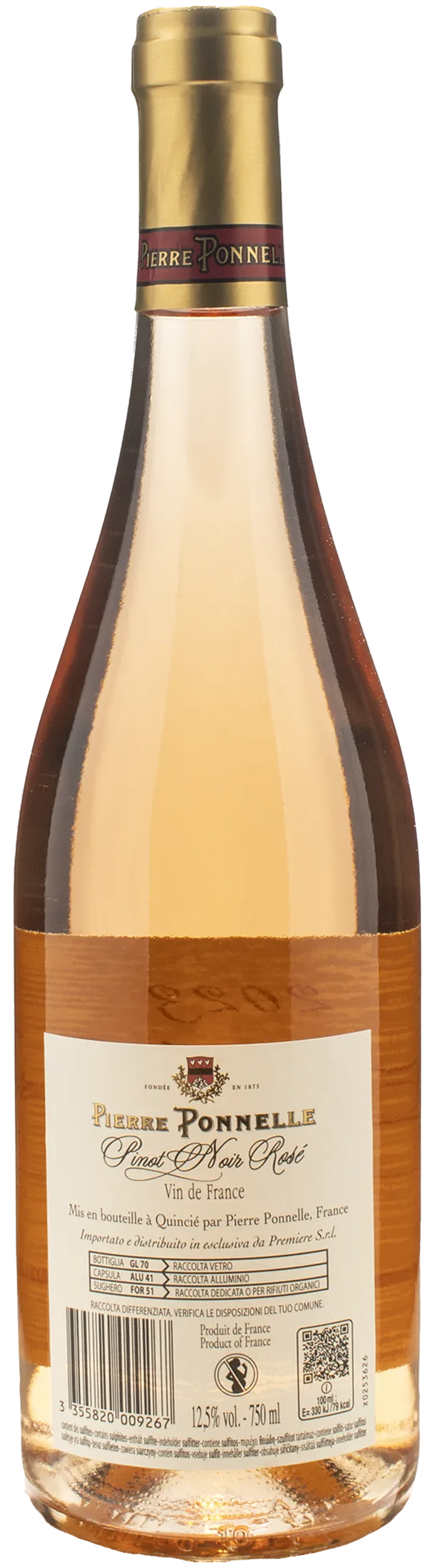 Pierre Ponnelle Bourgogne Pinot Noir Rosé 2023