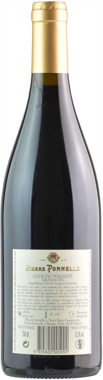 Pierre Ponnelle Clos de Vougeot Grand Cru 2017
