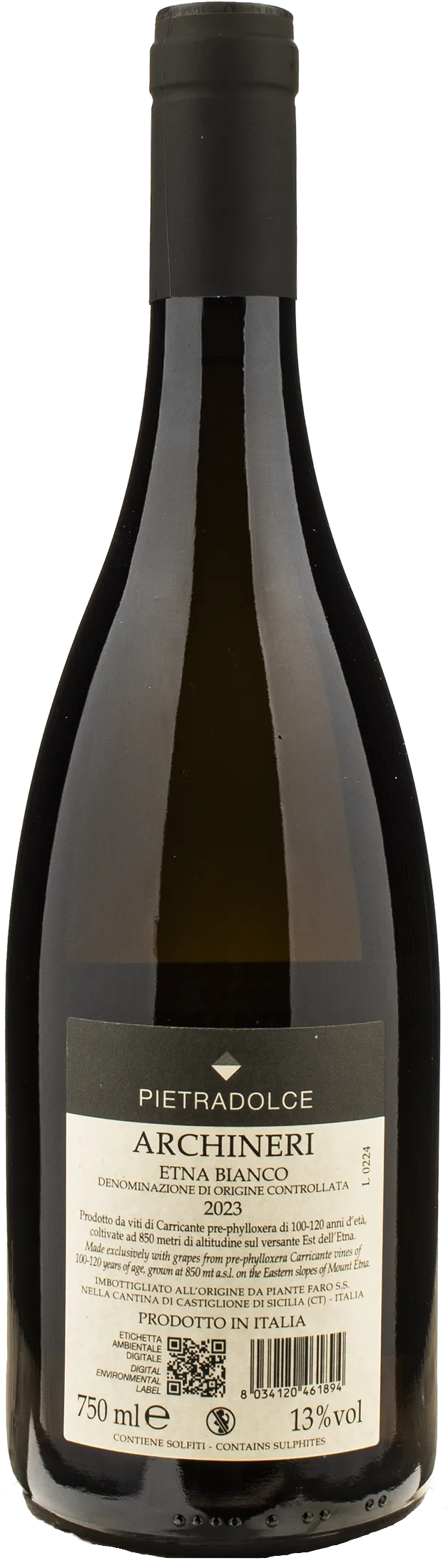Pietradolce Etna Bianco Archineri 2023