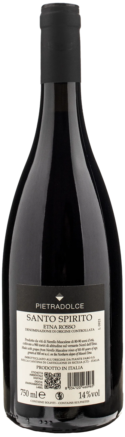 Pietradolce Etna Rosso Contrada Santo Spirito 2019