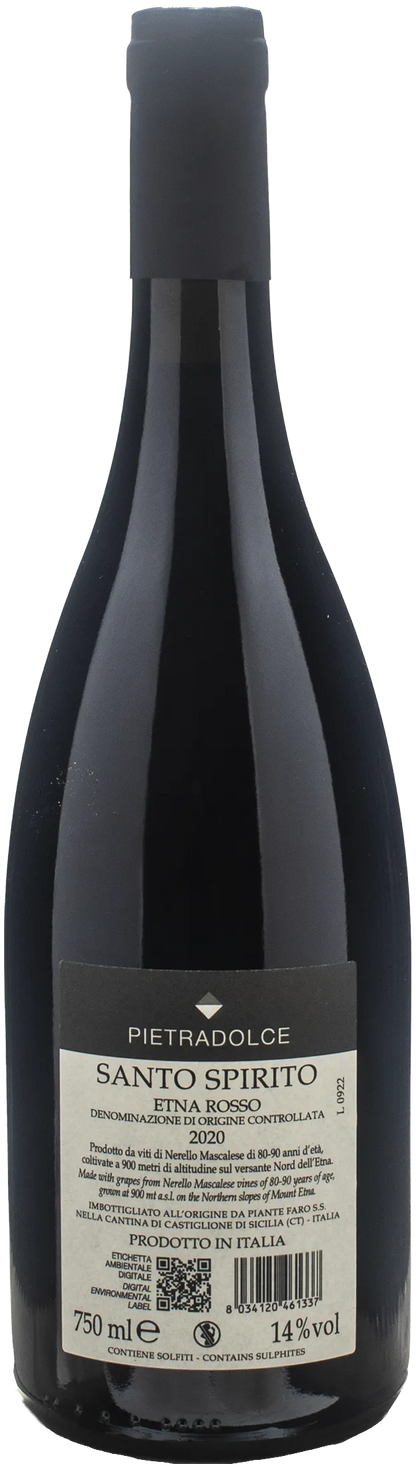 Pietradolce Etna Rosso Contrada Santo Spirito 2020