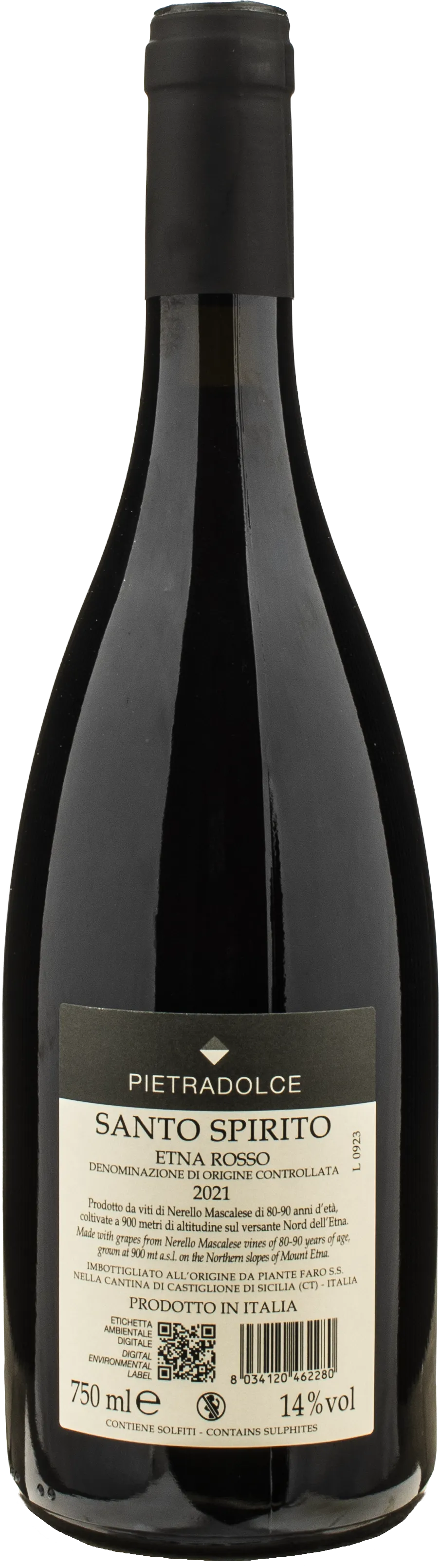 Pietradolce Etna Rosso Contrada Santo Spirito 2021