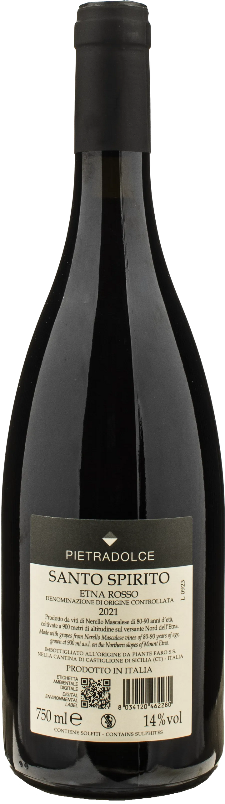 Pietradolce Etna Rosso Contrada Santo Spirito 2021