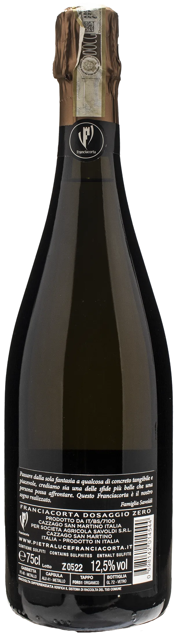 Pietraluce Franciacorta Pietraluce Dosaggio Zero