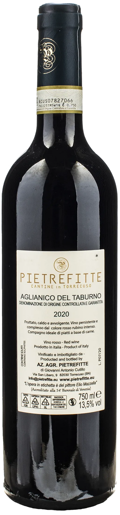 Pietrefitte Aglianico del Taburno 2020