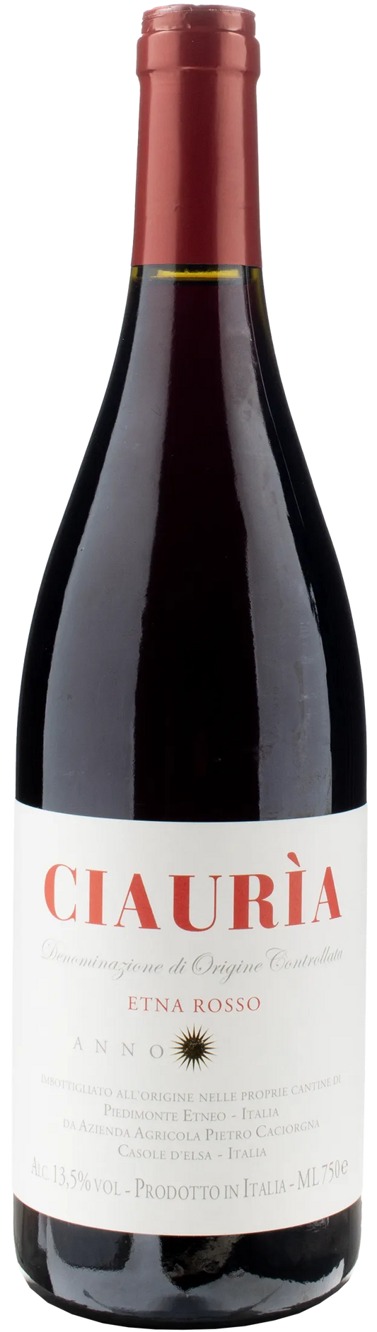 Pietro Caciorgna Etna Rosso Ciauria 2022