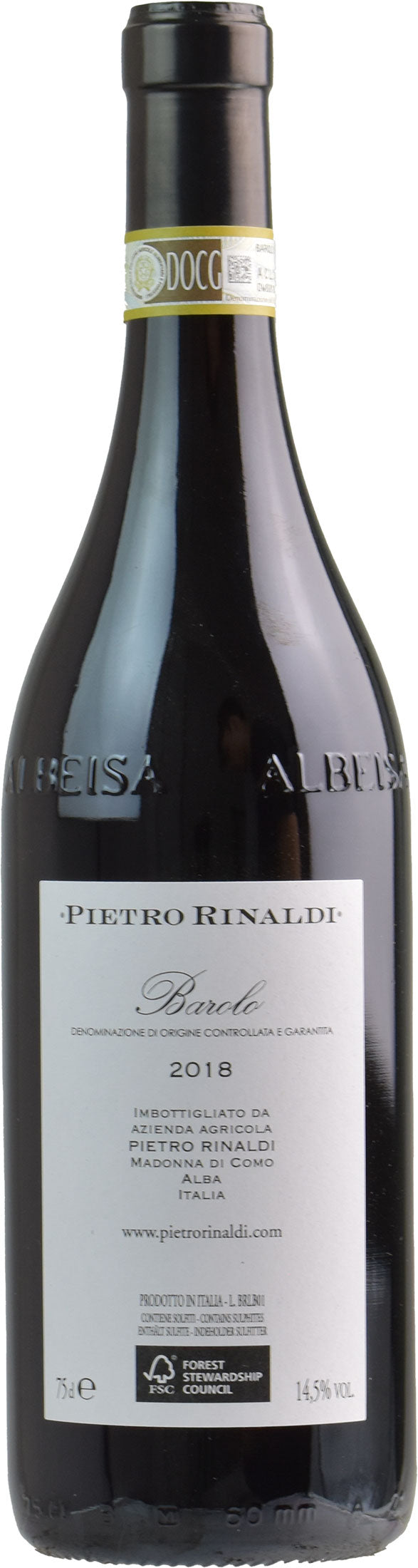 Pietro Rinaldi Barolo 2018