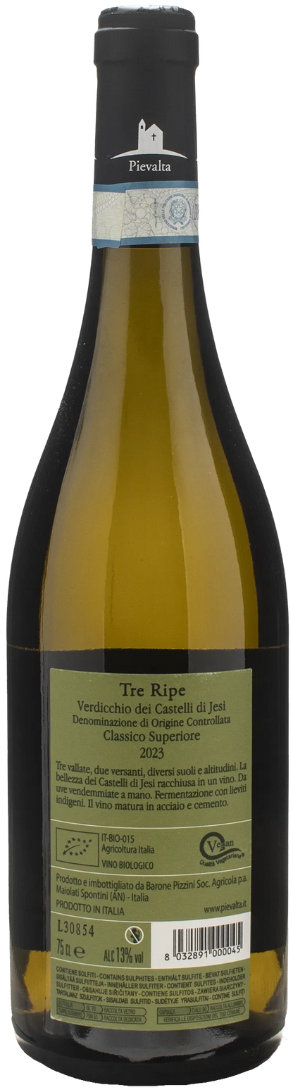 Pievalta Verdicchio dei Castelli di Jesi Classico Superiore Tre Ripe 2023