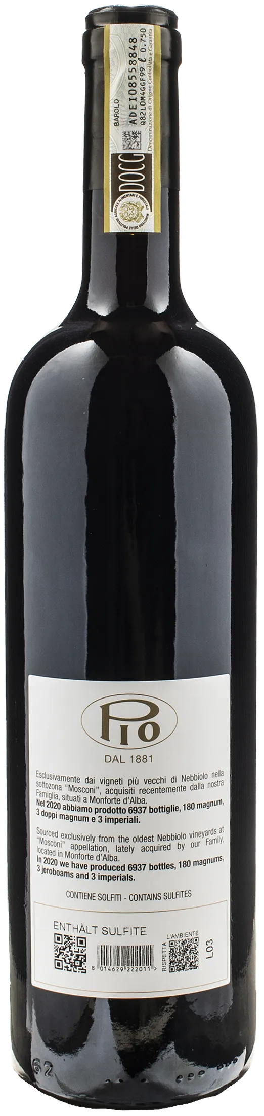 Pio Cesare Barolo Mosconi 2020
