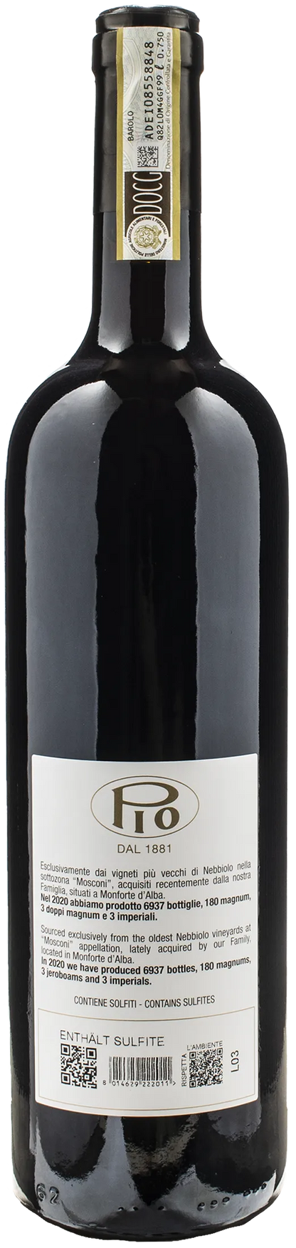 Pio Cesare Barolo Mosconi 2020