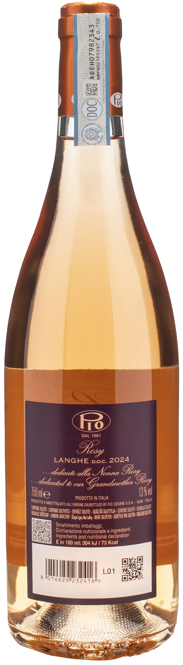 Pio Cesare Langhe Rosato Rosy 2024