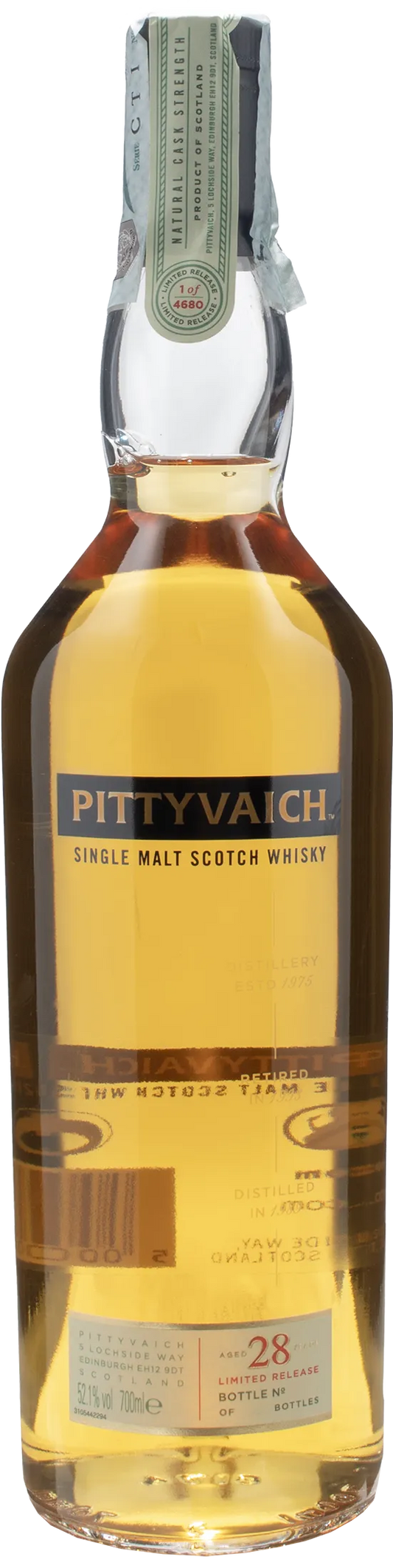 Pittyvaich Single Malt Scotch Whisky 28 Y.O.