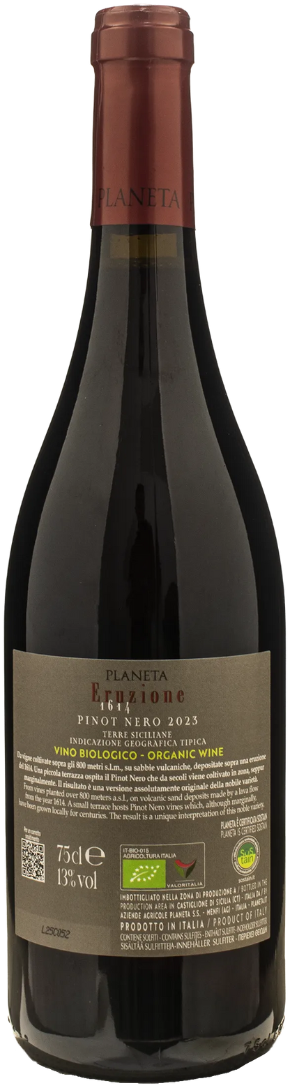 Planeta Eruzione 1614 Pinot Nero 2023