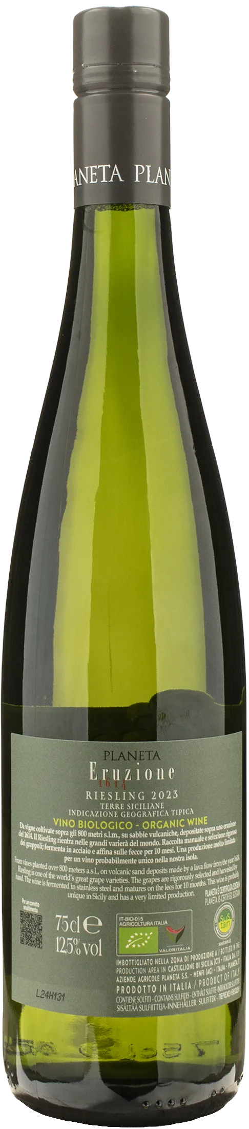 Planeta Eruzione 1614 Riesling 2023