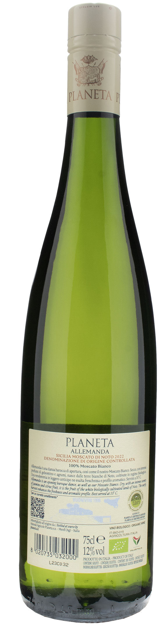 Planeta Moscato Bianco Allemanda 2022