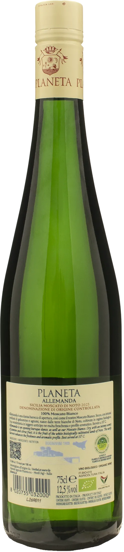 Planeta Moscato Bianco Allemanda 2025