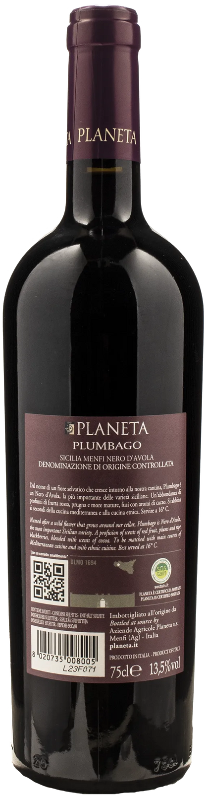 Planeta Nero d'Avola Plumbago 2021