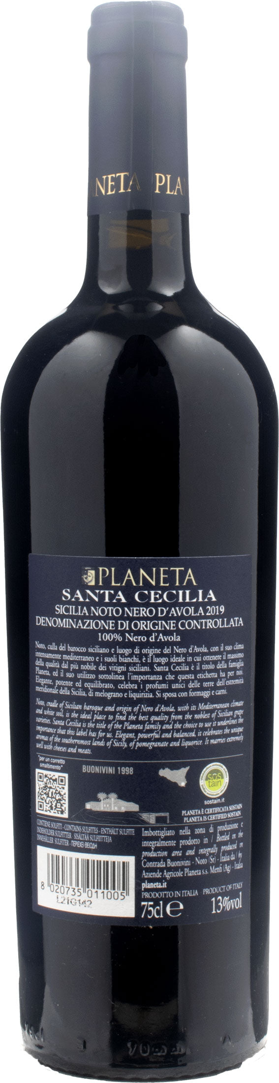 Planeta Nero d'Avola Santa Cecilia 2019