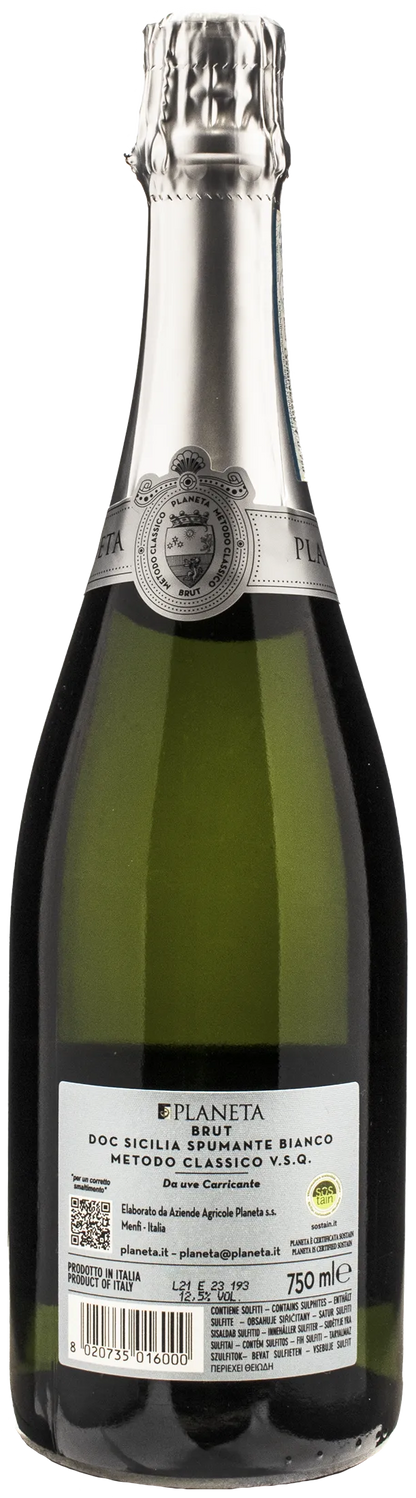 Planeta Spumante Carricante Metodo Classico Brut 2021