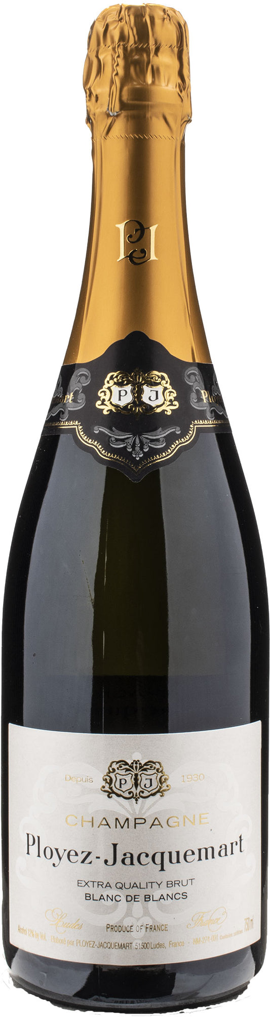Ployez Jacquemart Champagne Blanc de Blancs Extra Quality Brut