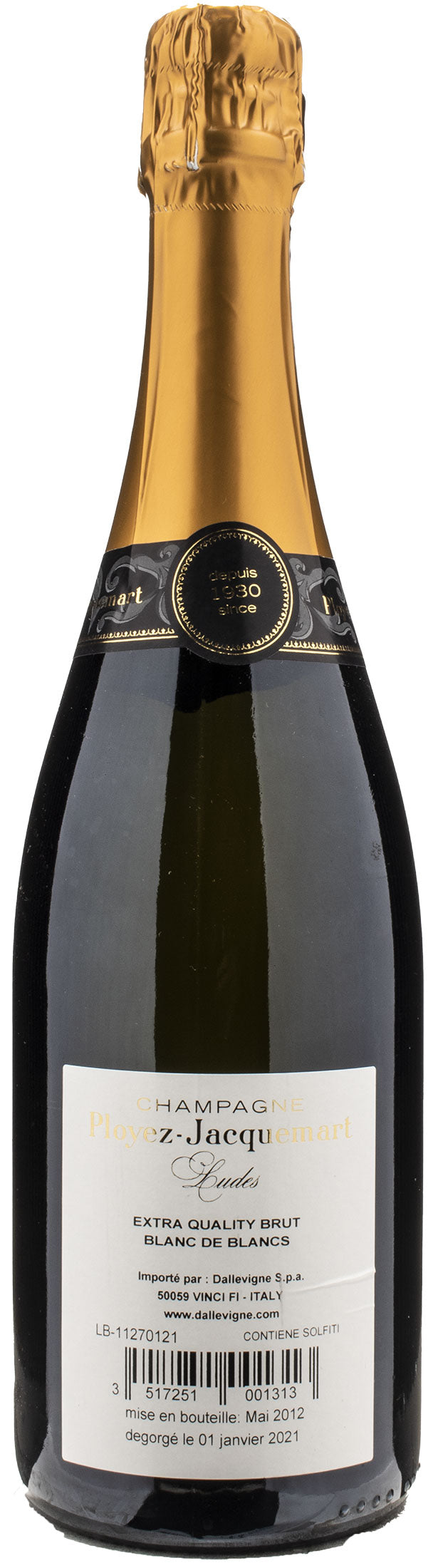 Ployez-Jacquemart Champagne Blanc de Blancs Extra Quality Brut