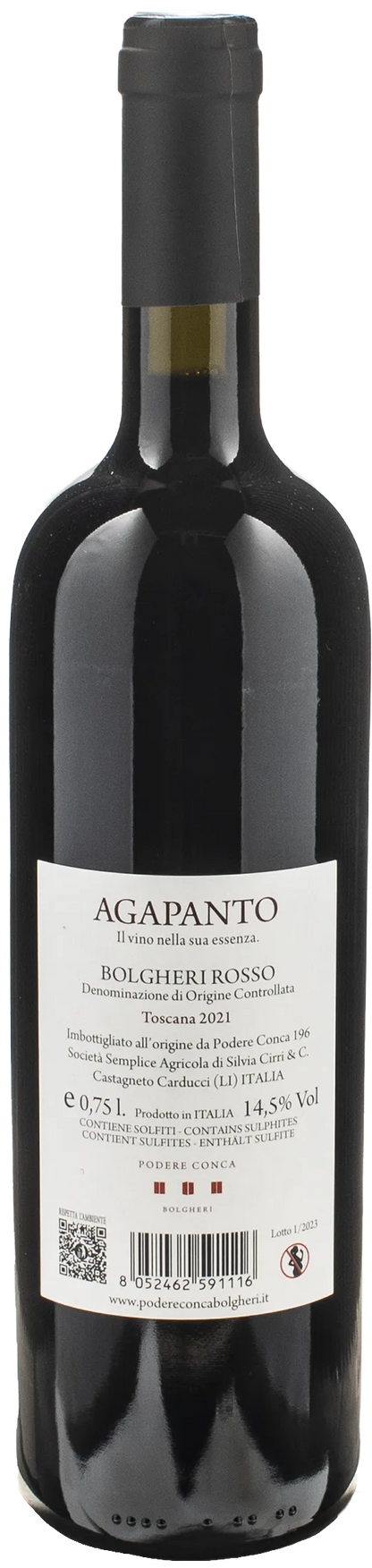 Podere Conca Bolgheri Agapanto 2021