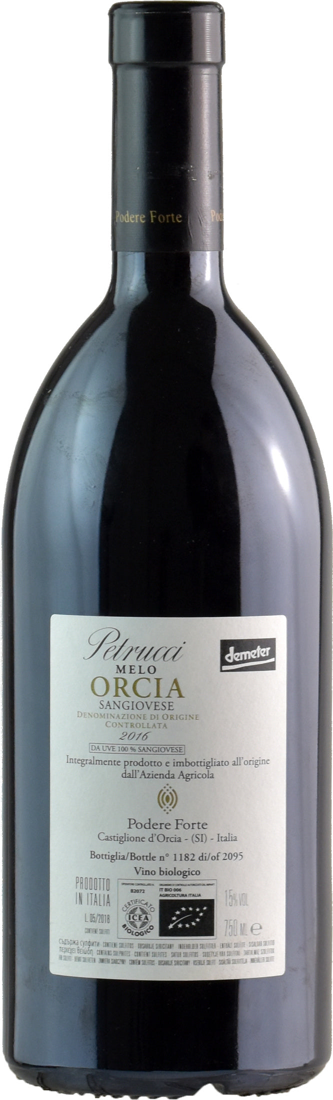 Podere Forte Orcia Petrucci Melo 2016