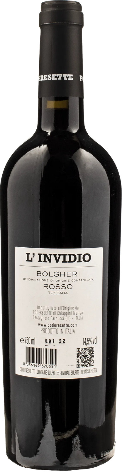 Podere Sette Bolgheri Rosso L'Invidio Magnum 2022