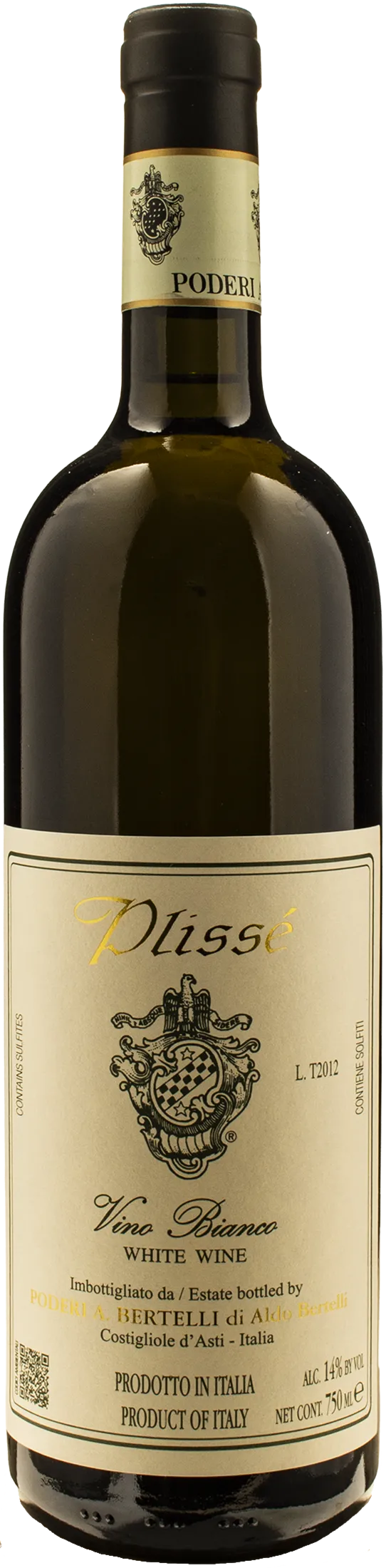 Poderi Bertelli Traminer Plisse 2012