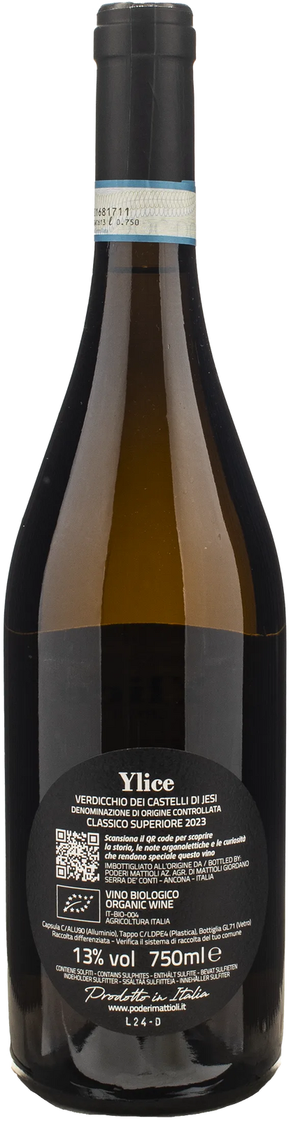 Poderi Mattioli Verdicchio Castelli di Jesi Classico Superiore Ylice 2023