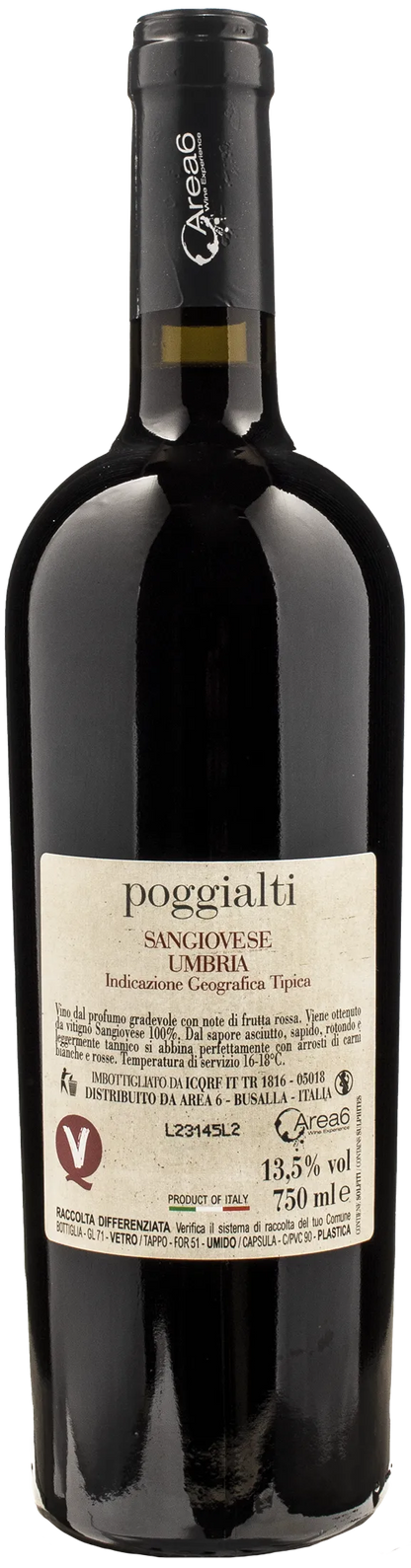 Poggialti Sangiovese Umbria 2022