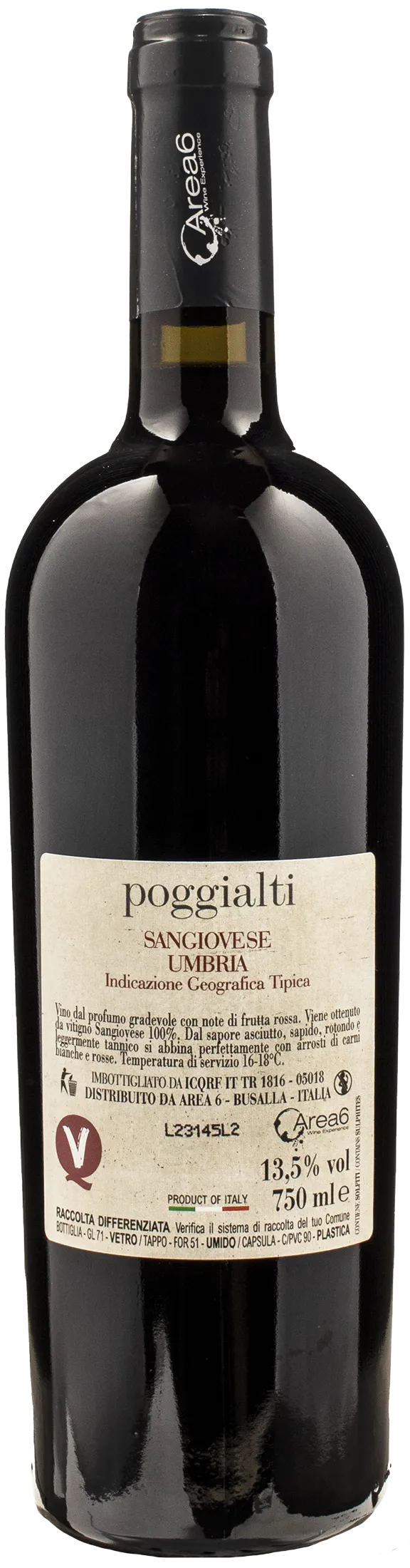 Poggialti Sangiovese Umbria 2022