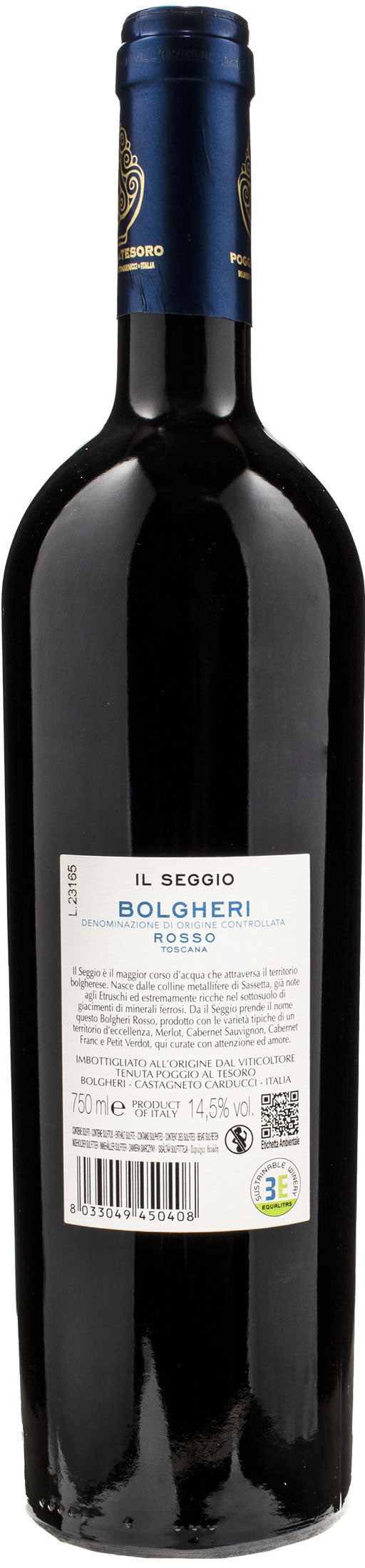 Poggio al Tesoro Bolgheri Il Seggio 2021