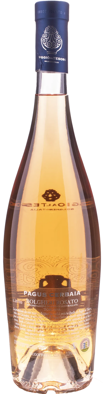 Poggio al Tesoro Bolgheri Rosato Cassiopea Pagus Cerbaia 2018
