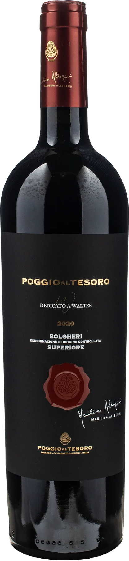 Poggio al Tesoro Bolgheri Superiore Dedicato a Walter 2020