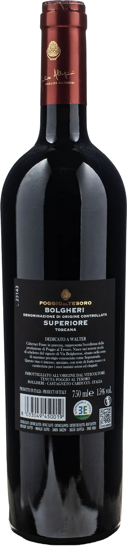 Poggio al Tesoro Bolgheri Superiore Dedicato a Walter 2020