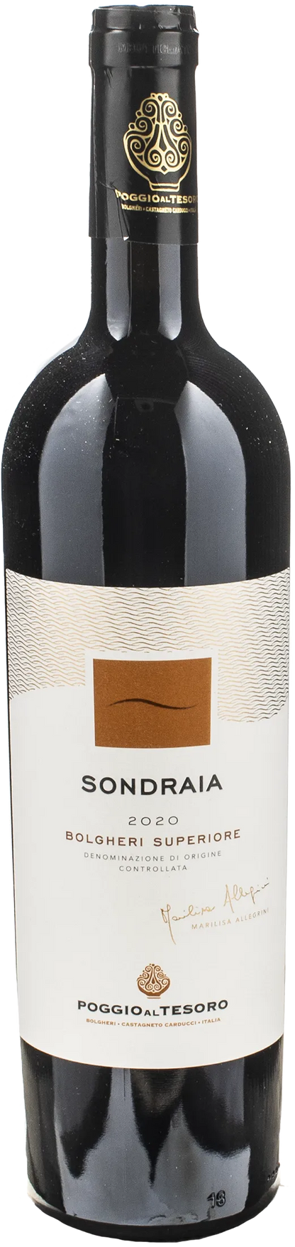 Poggio al Tesoro Bolgheri Superiore Sondraia 2020