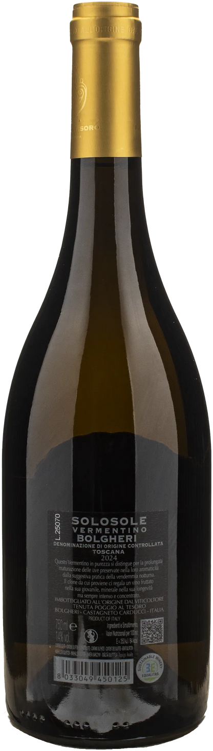 Poggio al Tesoro Bolgheri Vermentino Solosole 2024