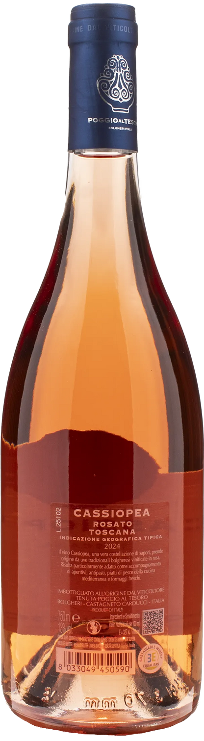 Poggio al Tesoro Toscana Rosato Cassiopea 2024