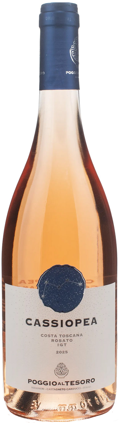 Poggio al Tesoro Toscana Rosato Cassiopea 2025