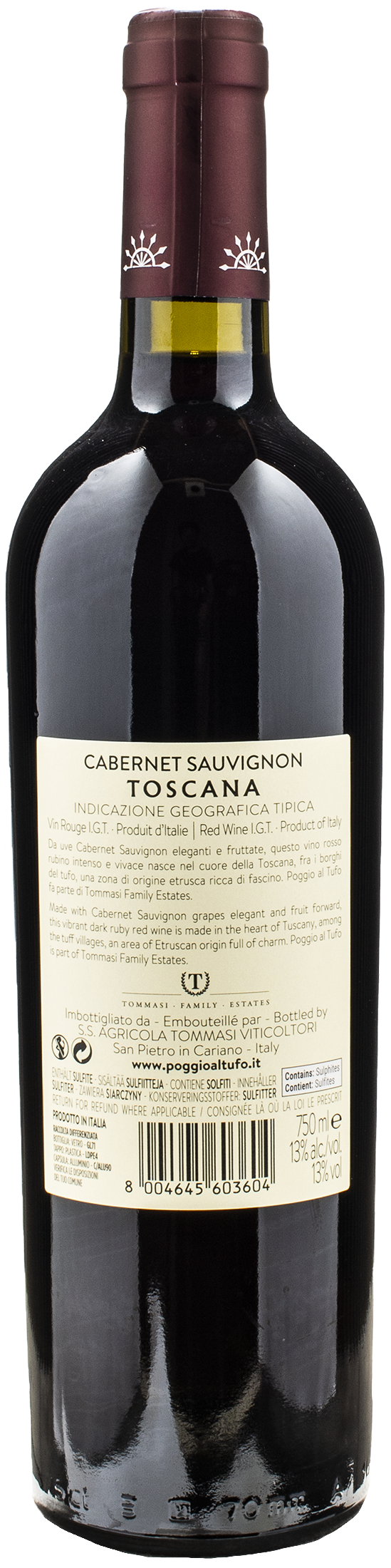 Poggio al Tufo Cabernet Sauvignon Toscana 2021