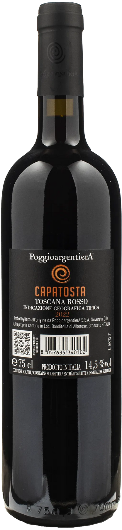 Poggio Argentiera Capatosta Toscana Rosso 2022