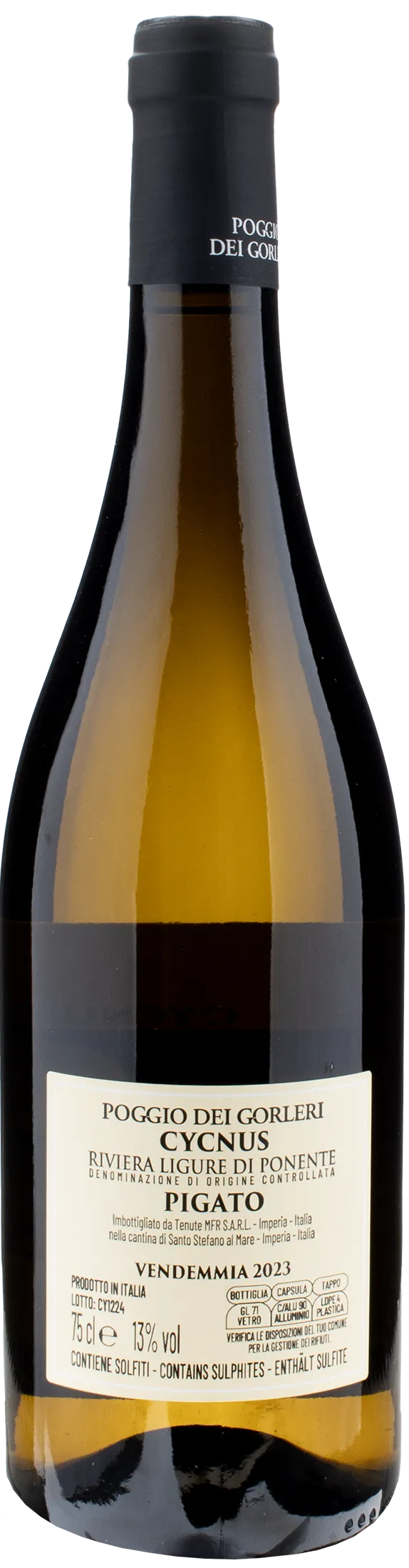 Poggio dei Gorleri Pigato Cycnus 2023