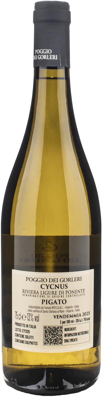 Poggio dei Gorleri Pigato Cycnus 2025