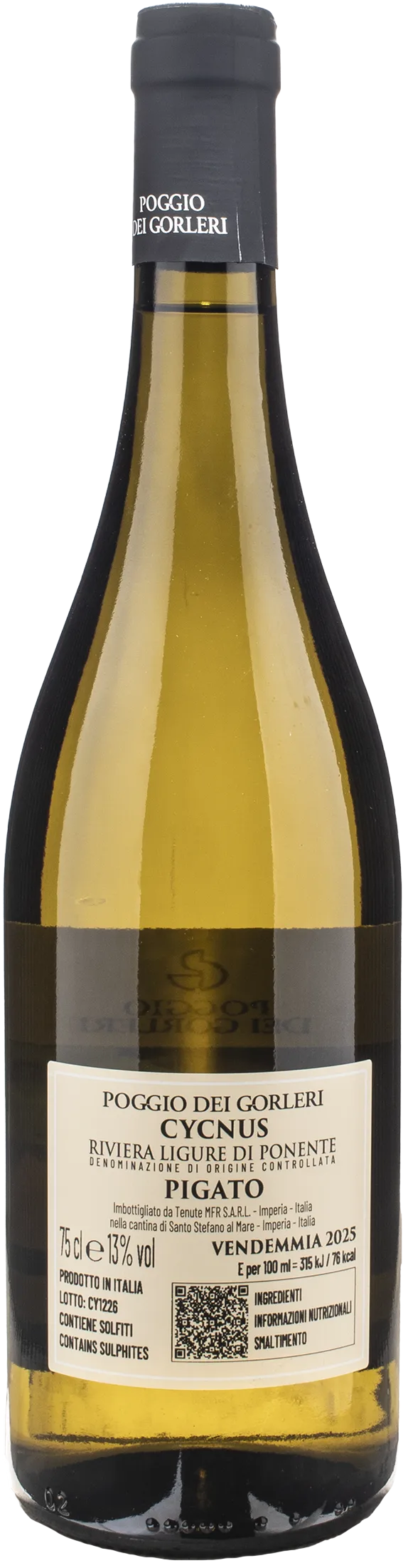 Poggio dei Gorleri Pigato Cycnus 2025