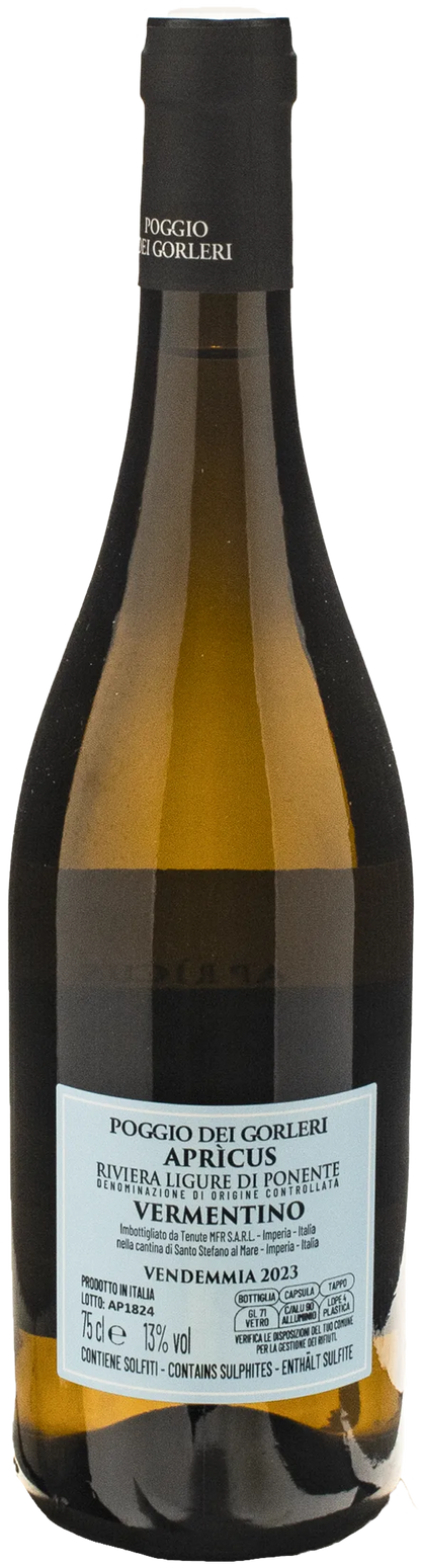 Poggio dei Gorleri Vermentino Apricus 2023
