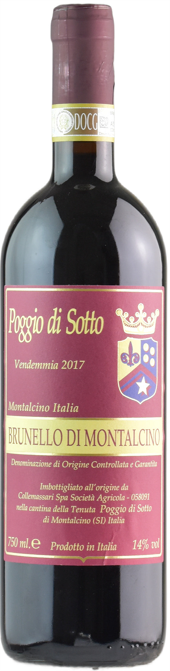 Poggio di Sotto Brunello di Montalcino 2017