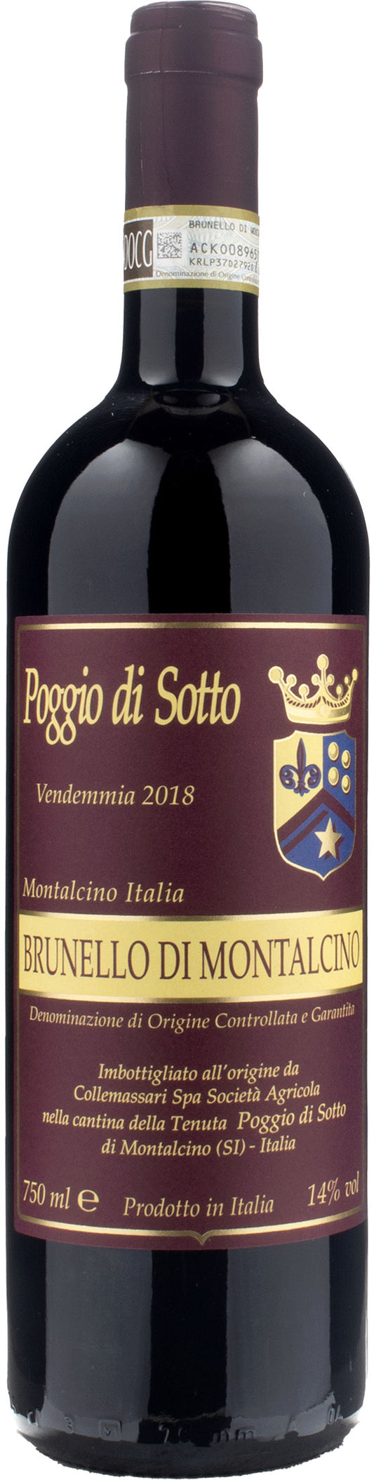 Poggio di Sotto Brunello di Montalcino 2018